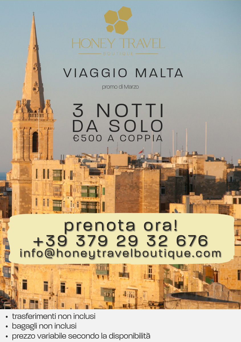 Honey Travel Boutique - Offerta VIAGGIO MALTA